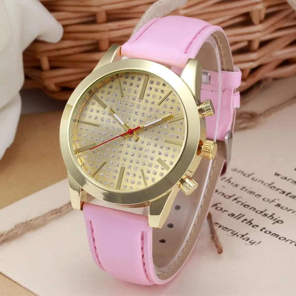 Top Wholesale Fashion Casual Womens Watch Luxury High Quality Leather Ladies Watches Waterproof Quartz Wrist Watches For Women
Top Wholesale Fashion Casual Womens Watch Luxury High Quality Leather Ladies Watches Waterproof Quartz Wrist Watches For Women