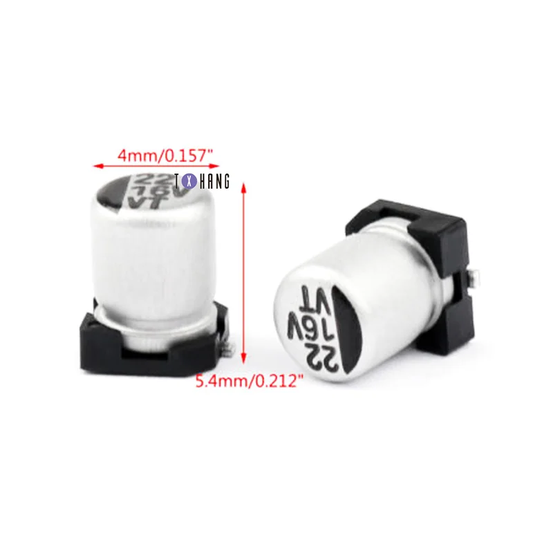 Smt Condensador Electrolítico 10 X 35v 100uf Smd