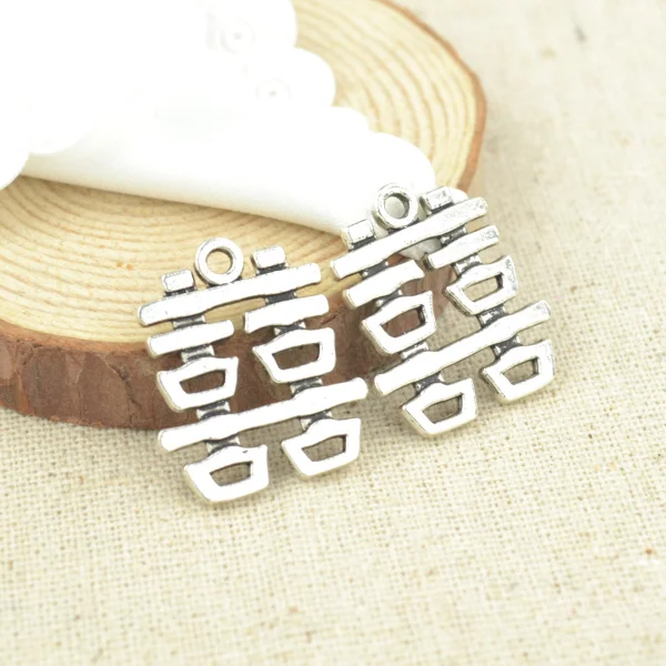 10 pcs 24*21 mm Antique Tibetan Silver Charms Bracelet Necklace Pendant New Fashion Alloy charm Double Happiness 2373
10 pcs 24*21 mm Antique Tibetan Silver Charms Bracelet Necklace Pendant New Fashion Alloy charm Double Happiness 2373