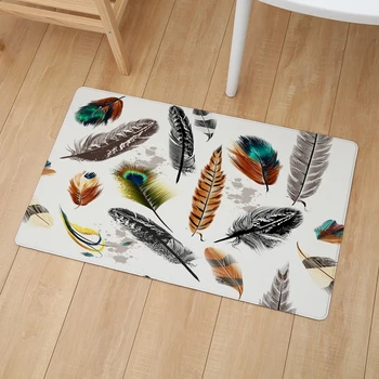 Colorful Feather Print Floor Door Mat 46*76cm Kitchen Anti-Slip Carpet Bathroom Bedroom Hallway Entrance PVC Leather Mats Rugs
Colorful Feather Print Floor Door Mat 46*76cm Kitchen Anti-Slip Carpet Bathroom Bedroom Hallway Entrance PVC Leather Mats Rugs