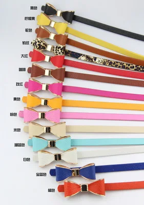 PU Leather Women 2019 Skinny Butterfly Bow Waist Belt Dor Dress Narrow Thin Waistband Hot Sale
PU Leather Women 2019 Skinny Butterfly Bow Waist Belt Dor Dress Narrow Thin Waistband Hot Sale