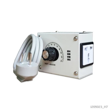 WBT-4000W 220V Controllable Variable Voltage Regulator Light Brightness Temperature Adjustment Fan Speed Motor Electric Dimmer
WBT-4000W 220V Controllable Variable Voltage Regulator Light Brightness Temperature Adjustment Fan Speed Motor Electric Dimmer