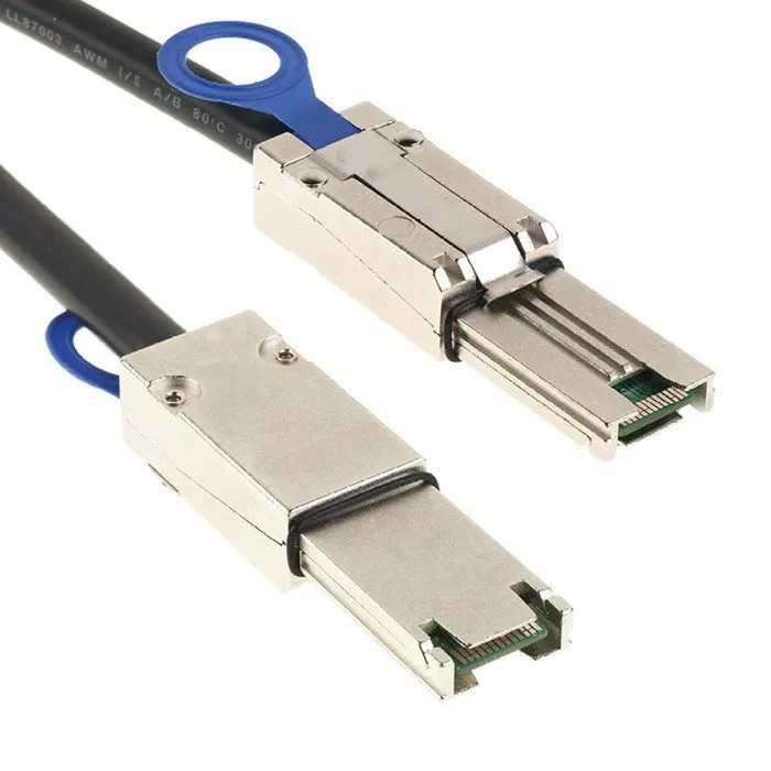 4m 400cm 12FT External Mini SAS 4x SFF-8088 26pin to SFF 8088 26pin Raid Card Data Cable ,By Fedex UPS DHL TNT
4m 400cm 12FT External Mini SAS 4x SFF-8088 26pin to SFF 8088 26pin Raid Card Data Cable ,By Fedex UPS DHL TNT