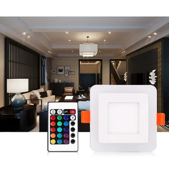 Ultra Slim 18+6W Square Concealed Dual Color LED Panel Light Cool White Lamp Downlight AC 100-265V
Ultra Slim 18+6W Square Concealed Dual Color LED Panel Light Cool White Lamp Downlight AC 100-265V