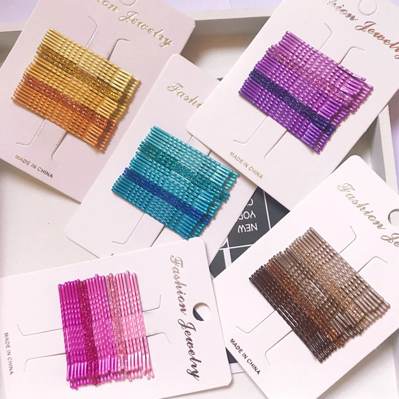 5cm Candy Color Hair Clip 24PCS/Set Iridescence Wedding Wavy Bobby Pins for Women Girls Decorative Hair Styling Accessories
5cm Candy Color Hair Clip 24PCS/Set Iridescence Wedding Wavy Bobby Pins for Women Girls Decorative Hair Styling Accessories