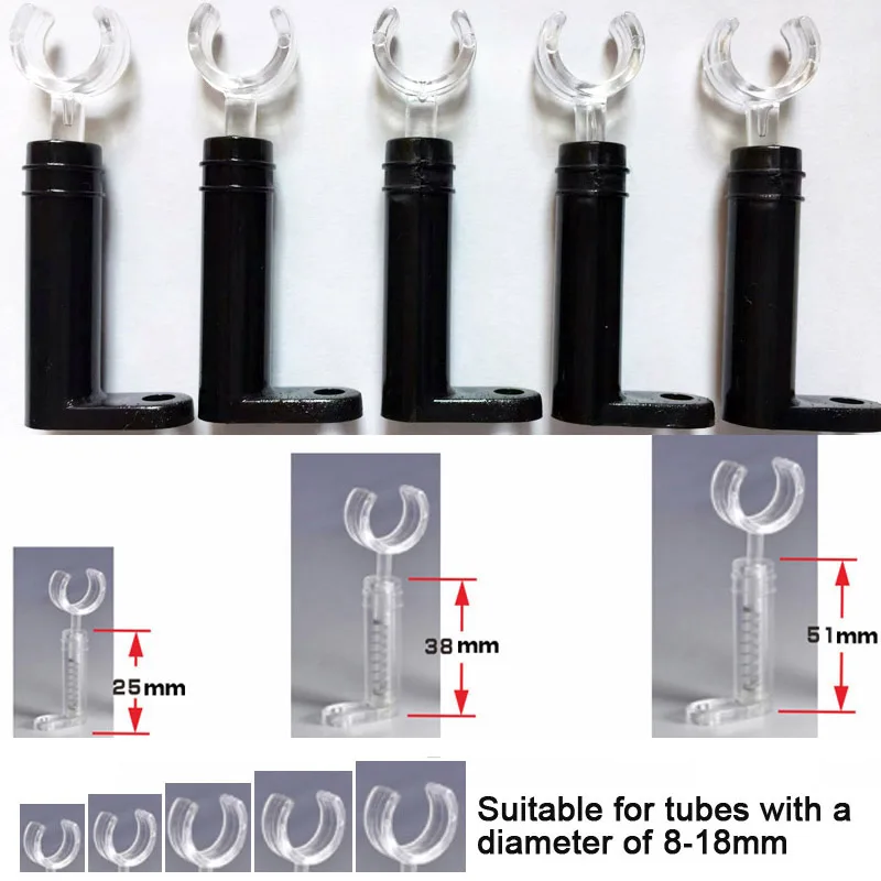 Neon Sign Black Supports 100pcs/lot Neon Lingt Plastic Stand, Height 25mm 38mm 51mm for 6/8/10/12mm Tube, Neon Sign Parts
Neon Sign Black Supports 100pcs/lot Neon Lingt Plastic Stand, Height 25mm 38mm 51mm for 6/8/10/12mm Tube, Neon Sign Parts