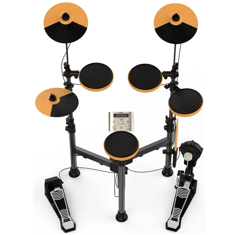 Foldable Electronic Drum Set Kit Stand Percussion Build-in Metronome 25 Groups Drum Tones 43 Groups Accompaniment MIDI Jack
Foldable Electronic Drum Set Kit Stand Percussion Build-in Metronome 25 Groups Drum Tones 43 Groups Accompaniment MIDI Jack