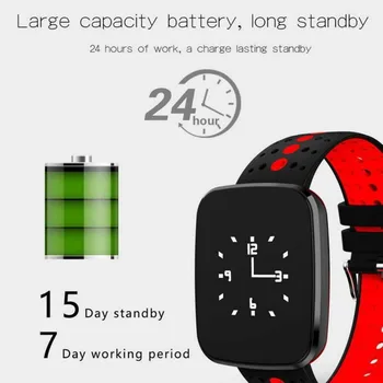 V6 High-definition Screen Smart Wristband Square Large Color Screen Health Monitoring Sports Intelligent Integrated Wristband
V6 High-definition Screen Smart Wristband Square Large Color Screen Health Monitoring Sports Intelligent Integrated Wristband