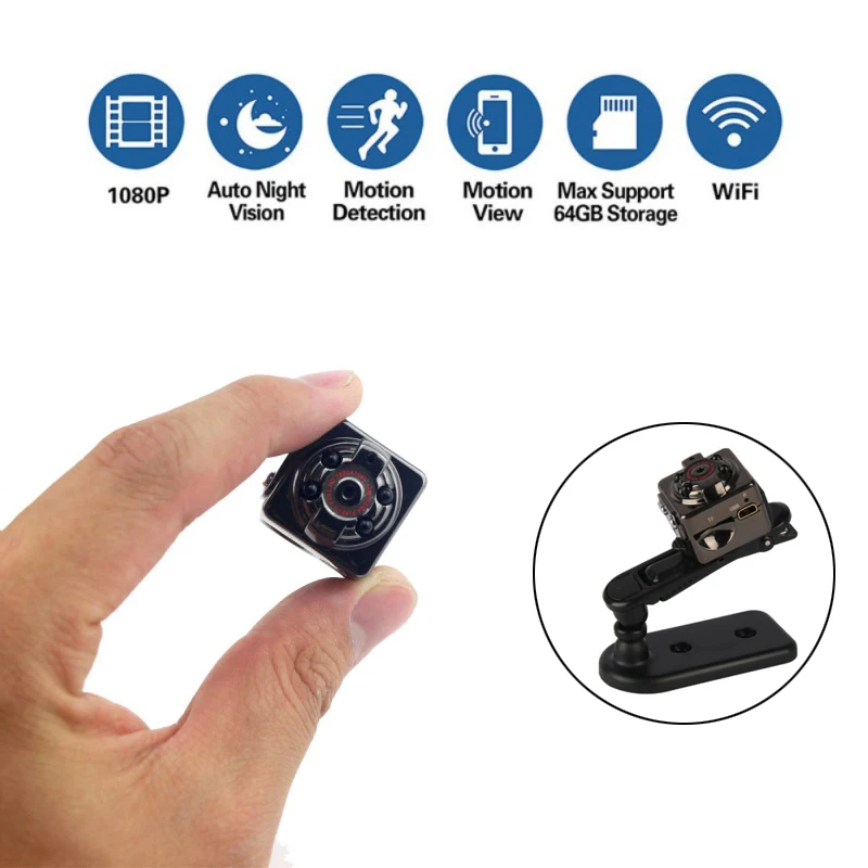 SQ8 IR Night Vision Digital Mini Camera Sport DV Voice Video Mini DV Voice Video Recorder TV Out HD 1080P (Full-HD) Micro Camera
SQ8 IR Night Vision Digital Mini Camera Sport DV Voice Video Mini DV Voice Video Recorder TV Out HD 1080P (Full-HD) Micro Camera