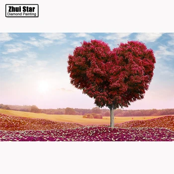 Diy Diamond Painting Scenic heart 3d Cross Stitch Kit Full Rhinestone Ribbon Embroidery Landscape Crafts leaves of heart
Diy Diamond Painting Scenic heart 3d Cross Stitch Kit Full Rhinestone Ribbon Embroidery Landscape Crafts leaves of heart