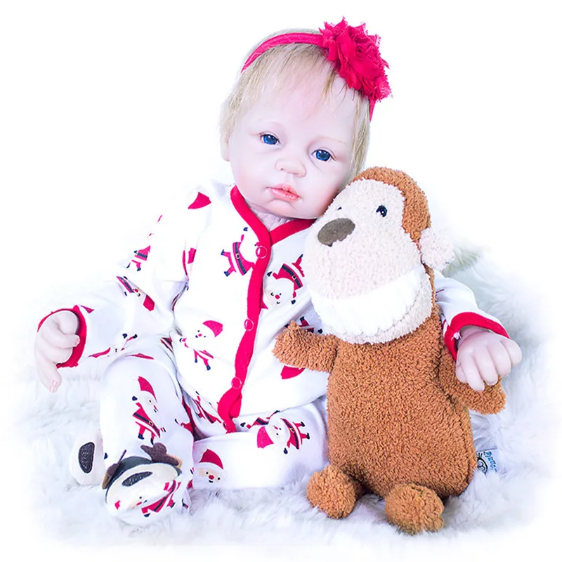 SanyDoll 20 inch 50 cm Silicone baby reborn dolls, doll reborn Lovely dress doll boy girl birthday gift
SanyDoll 20 inch 50 cm Silicone baby reborn dolls, doll reborn Lovely dress doll boy girl birthday gift