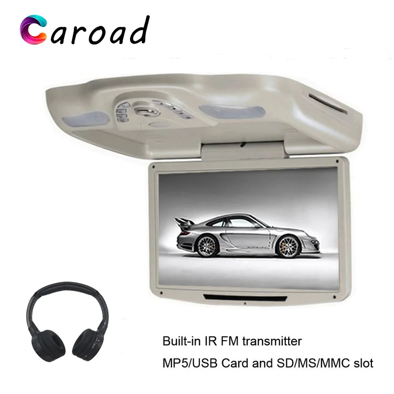 12.1 Inch Car Monitor Roof Ceiling Flip Down TFT LCD Screen Mount DVD Player With USB/SD/IR/FM Transmitter/Speaker/Game
12.1 Inch Car Monitor Roof Ceiling Flip Down TFT LCD Screen Mount DVD Player With USB/SD/IR/FM Transmitter/Speaker/Game
