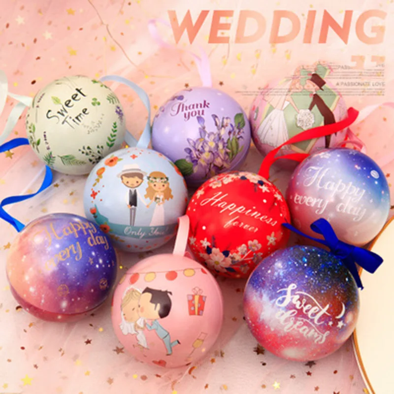 Colorful Solid Small Iron Round Ball Wedding Sweet Love DIY Creative Birthday Party Favor Gift Box Candy Bag Spherical Tin
Colorful Solid Small Iron Round Ball Wedding Sweet Love DIY Creative Birthday Party Favor Gift Box Candy Bag Spherical Tin