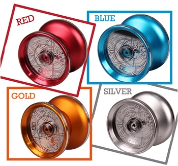 High Precision Alloy Aluminum Design Professional Dead Sleep Type YoYo Ball Bearing String Trick Yo-Yo Kids Magic Juggling Toy
High Precision Alloy Aluminum Design Professional Dead Sleep Type YoYo Ball Bearing String Trick Yo-Yo Kids Magic Juggling Toy