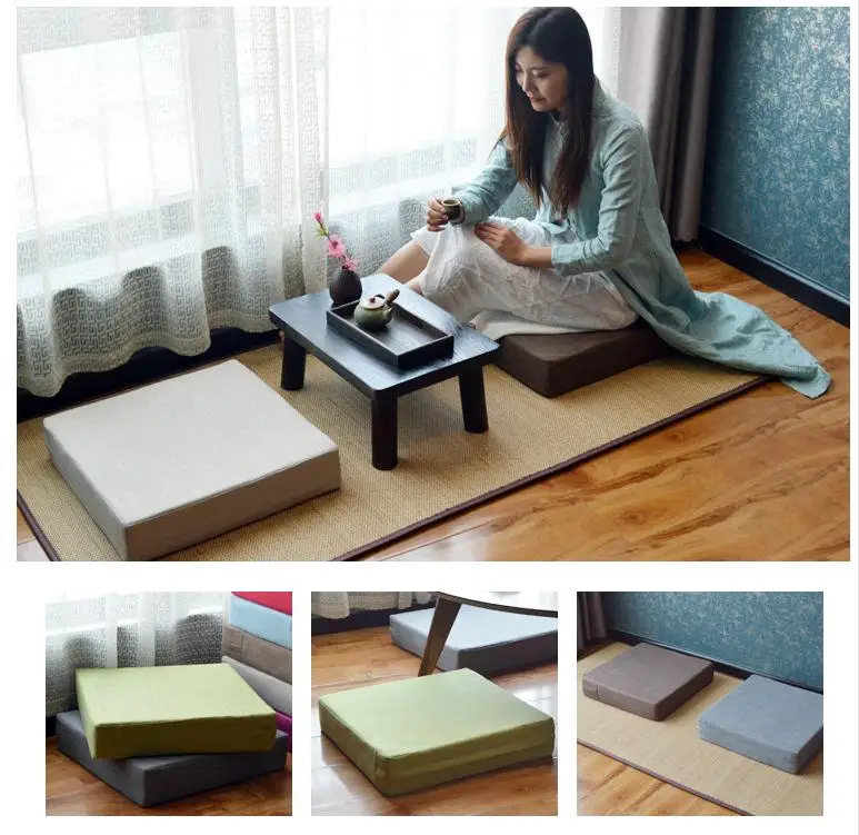 New High Strength Sponge Square Tatami Cushion Yoga Mat Chair Seat Cushion Home Decorative Removable and Washable Seat Cushion
New High Strength Sponge Square Tatami Cushion Yoga Mat Chair Seat Cushion Home Decorative Removable and Washable Seat Cushion