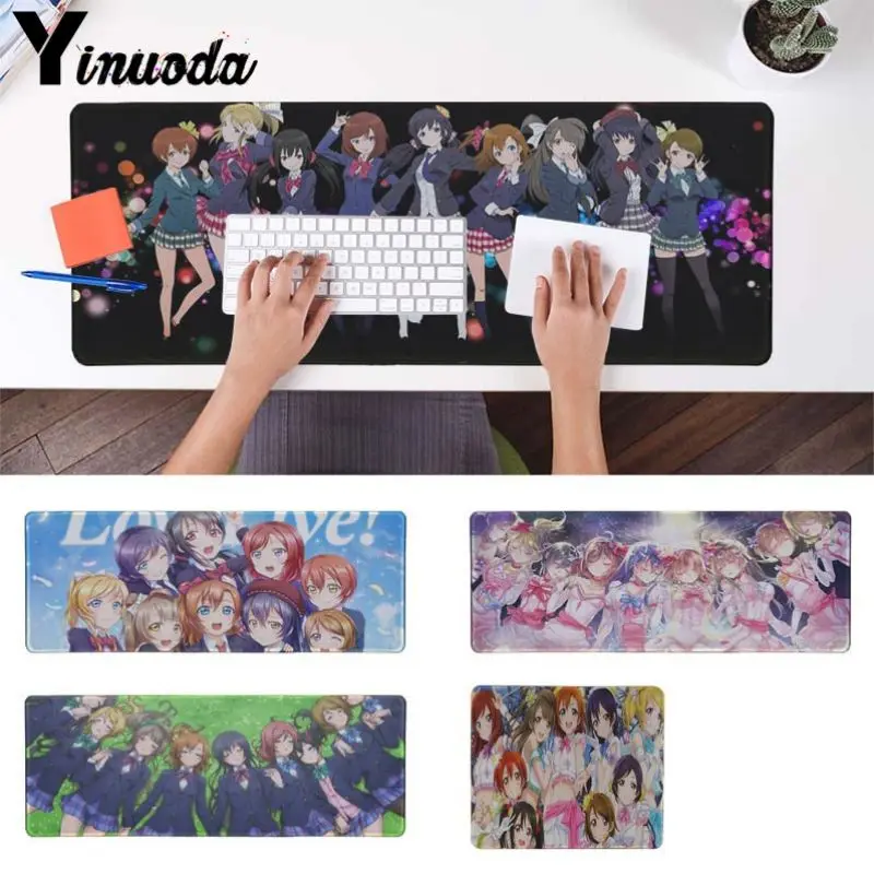 Yinuoda In Stocked Love live school idol diary Large Mouse pad PC Computer mat Natural Rubber Gaming mousepad Desk Mat for dota2
Yinuoda In Stocked Love live school idol diary Large Mouse pad PC Computer mat Natural Rubber Gaming mousepad Desk Mat for dota2