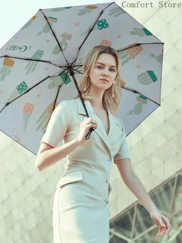 Sun Protection Sun Umbrella Women Mini Pocket Small Portable Girl Sun Umbrella Black Coating 5 Fold Umbrella Waterproof Cute U5B
Sun Protection Sun Umbrella Women Mini Pocket Small Portable Girl Sun Umbrella Black Coating 5 Fold Umbrella Waterproof Cute U5B