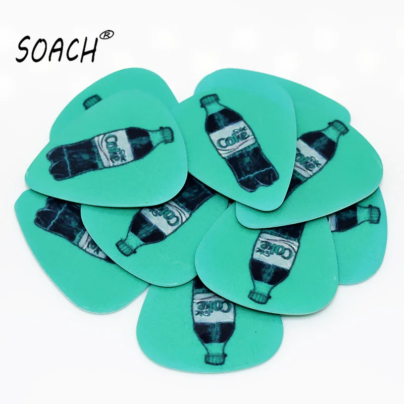 SOACH 10pcs Newest coke Guitar Picks Thickness 0.71mm Musical Instruments Guitar Accessories
SOACH 10pcs Newest coke Guitar Picks Thickness 0.71mm Musical Instruments Guitar Accessories
