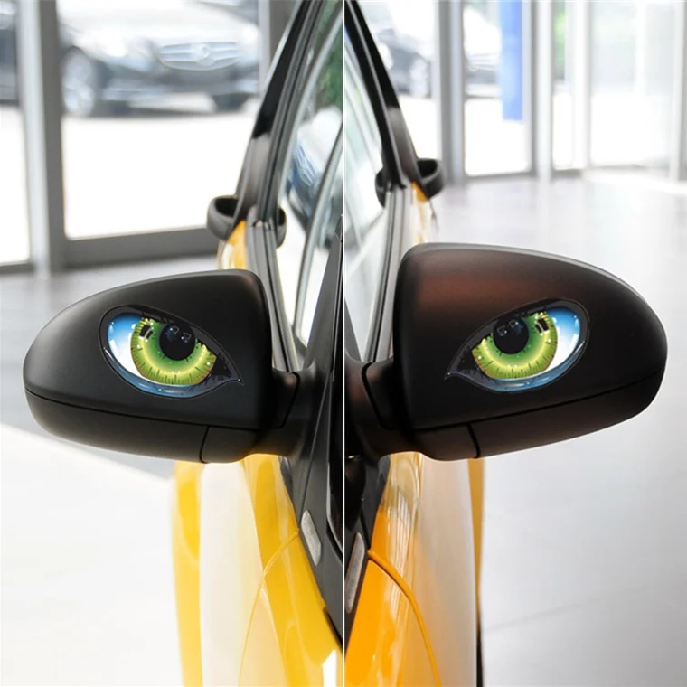 Car Stickers Cat Eyes Simulation Bionic Funny Creative Decals For Rearview Mirror Reflective Auto Tuning Styling 12.5x6.5cm D10
Car Stickers Cat Eyes Simulation Bionic Funny Creative Decals For Rearview Mirror Reflective Auto Tuning Styling 12.5x6.5cm D10