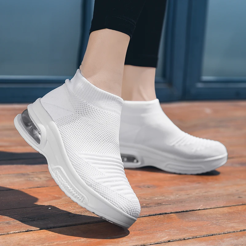 POLALI New High Top Platform Sneakers Women Glitter Ankle Boots Sock Shoes Woman Unisex Dad Chunky Sneakers Zapatos De MuJjer
POLALI New High Top Platform Sneakers Women Glitter Ankle Boots Sock Shoes Woman Unisex Dad Chunky Sneakers Zapatos De MuJjer