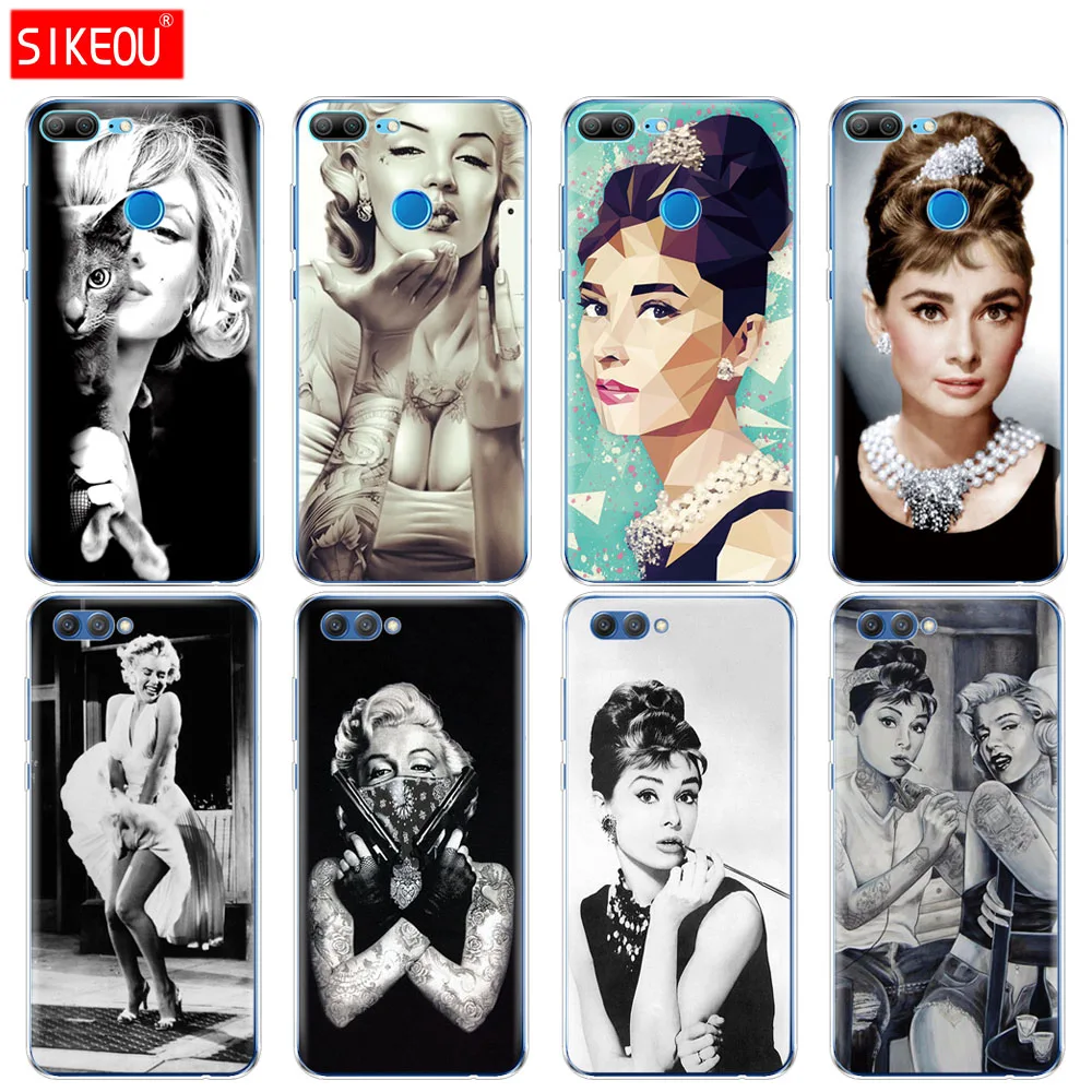 Silicone Cover phone Case for Huawei Honor 10 V10 3c 4C 5c 5x 4A 6A 6C pro 6X 7X 6 7 8 9 LITE Audrey Hepburn Marilyn Monroe
Silicone Cover phone Case for Huawei Honor 10 V10 3c 4C 5c 5x 4A 6A 6C pro 6X 7X 6 7 8 9 LITE Audrey Hepburn Marilyn Monroe