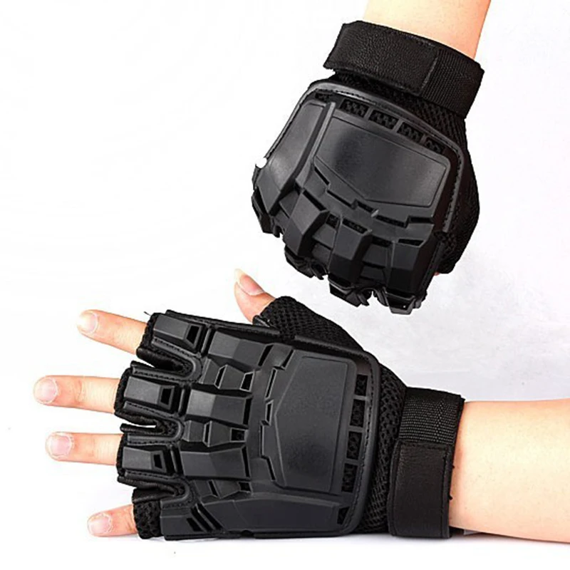 Tactical Half Finger Gloves Military Cycling Hunting for Airsoft Paintball Combat Outdoor Fingerless Gloves
Tactical Half Finger Gloves Military Cycling Hunting for Airsoft Paintball Combat Outdoor Fingerless Gloves