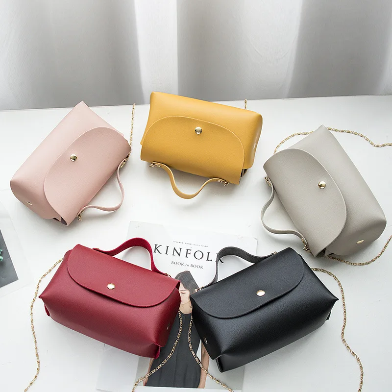 Wobag New PU Casual Solid Color Messenger Bag Women Chain Phone Small Square Bag Fashion Personality Girl Shoulder Bag
Wobag New PU Casual Solid Color Messenger Bag Women Chain Phone Small Square Bag Fashion Personality Girl Shoulder Bag