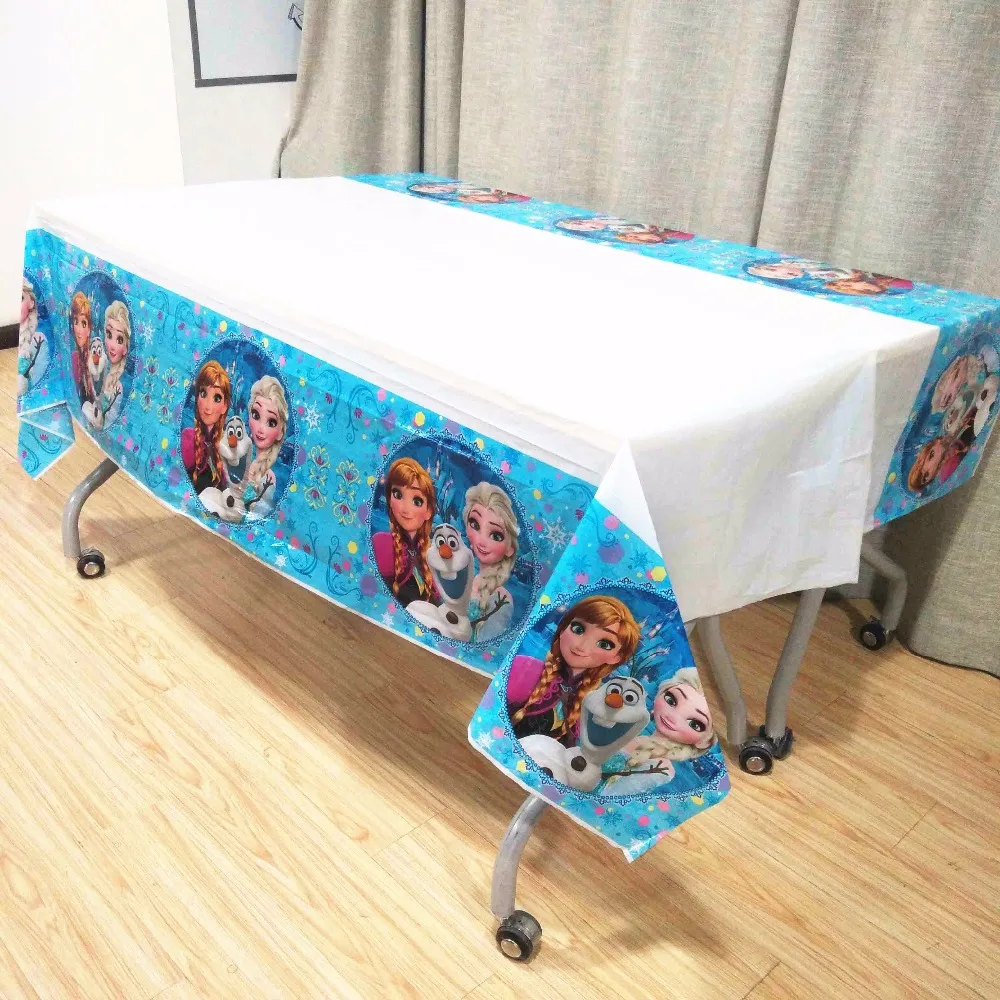 Frozen Elsa And Anna Theme Tablecloth Tablecover Kids Favor Happy Birthday Party Supplies Decoration 1.35*2.2m
Frozen Elsa And Anna Theme Tablecloth Tablecover Kids Favor Happy Birthday Party Supplies Decoration 1.35*2.2m