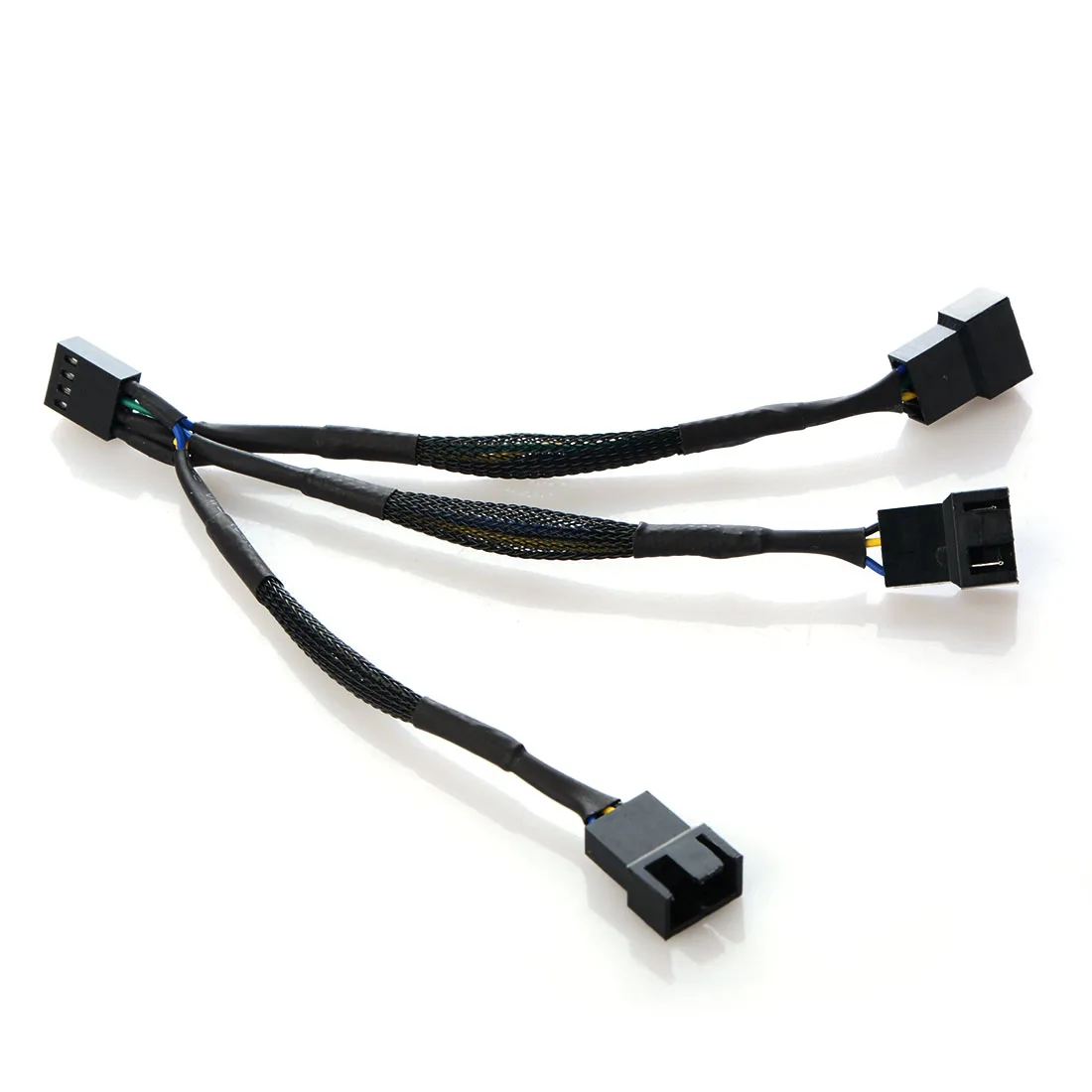 1 To 3 Ways Splitter Cord Black Sleeved Extension Kable Connector For CPU Computer Fan
1 To 3 Ways Splitter Cord Black Sleeved Extension Kable Connector For CPU Computer Fan