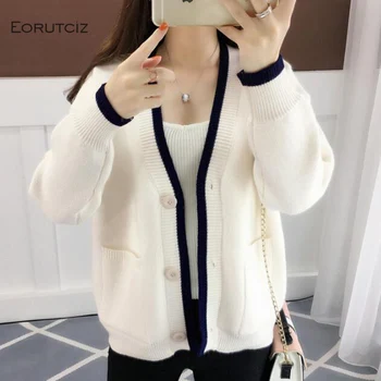 Winter Oversize Cardigan Women Sweater Short Knitting Jacket Casual Autumn Top Long Sleeve Warm Basic Coat LM061
Winter Oversize Cardigan Women Sweater Short Knitting Jacket Casual Autumn Top Long Sleeve Warm Basic Coat LM061