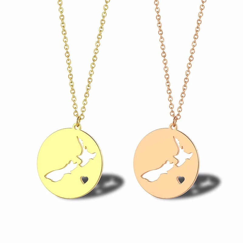 Stainless Steel New Zealand Map Pendant Necklace Travel Oceania Jewelry For Men Women
Stainless Steel New Zealand Map Pendant Necklace Travel Oceania Jewelry For Men Women