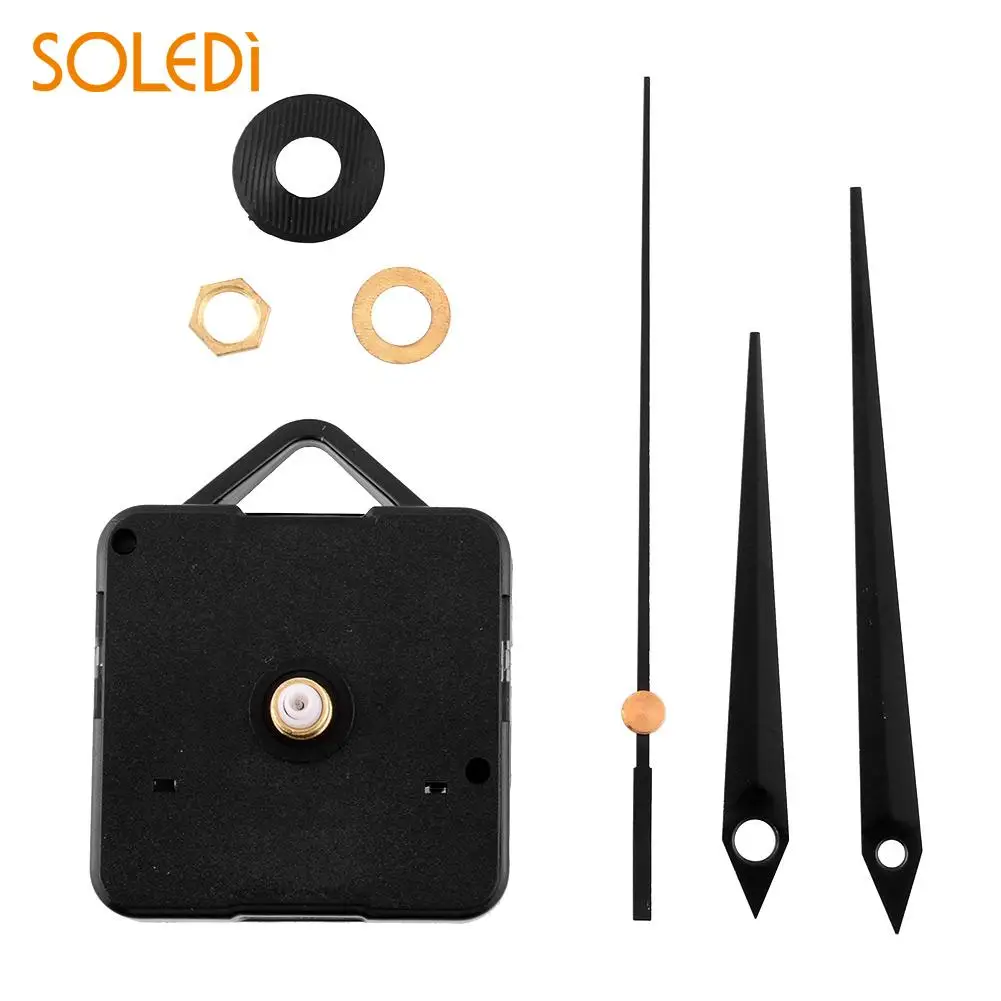 Silent Quartz Clock Movement Three Black Hands Mechanism Repair Replacing Kit Replacing Mechanism Parts Repair Tool Set
Silent Quartz Clock Movement Three Black Hands Mechanism Repair Replacing Kit Replacing Mechanism Parts Repair Tool Set