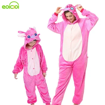 Animal pajamas one piece Family matching outfits Adult onesie Mother and daughter clothes Totoro Dinosaur Unicorn Pyjamas women
Animal pajamas one piece Family matching outfits Adult onesie Mother and daughter clothes Totoro Dinosaur Unicorn Pyjamas women