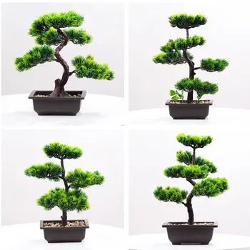 Simulation bonsai ornaments fake tree potted large welcoming pine plastic fake potted plant simulation pine indoor decoration
Simulation bonsai ornaments fake tree potted large welcoming pine plastic fake potted plant simulation pine indoor decoration