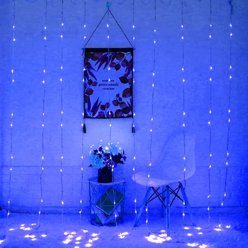 Waterfall Curtain String Light Fairy Icicle Flashlight 3X3M Festival Wedding Party Valentine Decoration LED String Light
Waterfall Curtain String Light Fairy Icicle Flashlight 3X3M Festival Wedding Party Valentine Decoration LED String Light