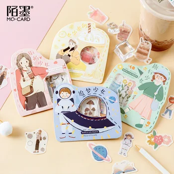 40pcs/pack Girls Journey Mini Paper Stickers Diy Album Diary Scrapbooking Label Sticker Stationery Decoration
40pcs/pack Girls Journey Mini Paper Stickers Diy Album Diary Scrapbooking Label Sticker Stationery Decoration