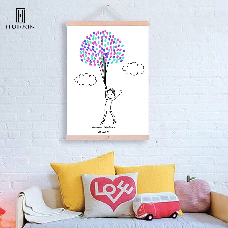 Personalize Kid's Home Decoration Cute Cartoon Guest Attendance Fingerprint Kid's 1st Birthday Baptism Baby Shower DIY Gift
Personalize Kid's Home Decoration Cute Cartoon Guest Attendance Fingerprint Kid's 1st Birthday Baptism Baby Shower DIY Gift
