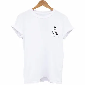 Heart Print T Shirt Women Short Sleeve O Neck Loose Tshirt 2020 Summer Women Tee Shirt Tops Camisetas Mujer
Heart Print T Shirt Women Short Sleeve O Neck Loose Tshirt 2020 Summer Women Tee Shirt Tops Camisetas Mujer