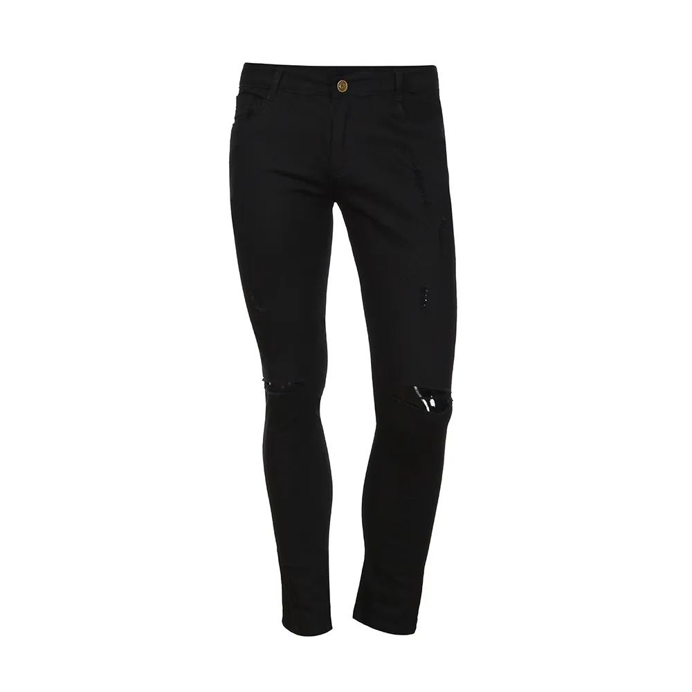 Fit Style 2019 Pants Mens Skinny Stretch Denim Pants Distressed Ripped Freyed Slim Fit Jeans Trousers W326
Fit Style 2019 Pants Mens Skinny Stretch Denim Pants Distressed Ripped Freyed Slim Fit Jeans Trousers W326