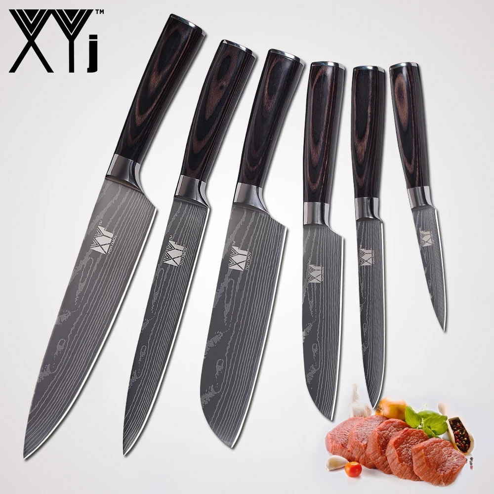 XYj Light Weight Stainless Steel Kitchen Cooking Knife Accessories Color Wood Handle Chef Slicing Santoku Utility Paring Knife
XYj Light Weight Stainless Steel Kitchen Cooking Knife Accessories Color Wood Handle Chef Slicing Santoku Utility Paring Knife