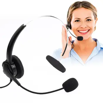 RJ11 Crystal Head Hands-free Call Center Noise Cancelling Binaural Headset Headphone With Mic for Desk Telephone
RJ11 Crystal Head Hands-free Call Center Noise Cancelling Binaural Headset Headphone With Mic for Desk Telephone