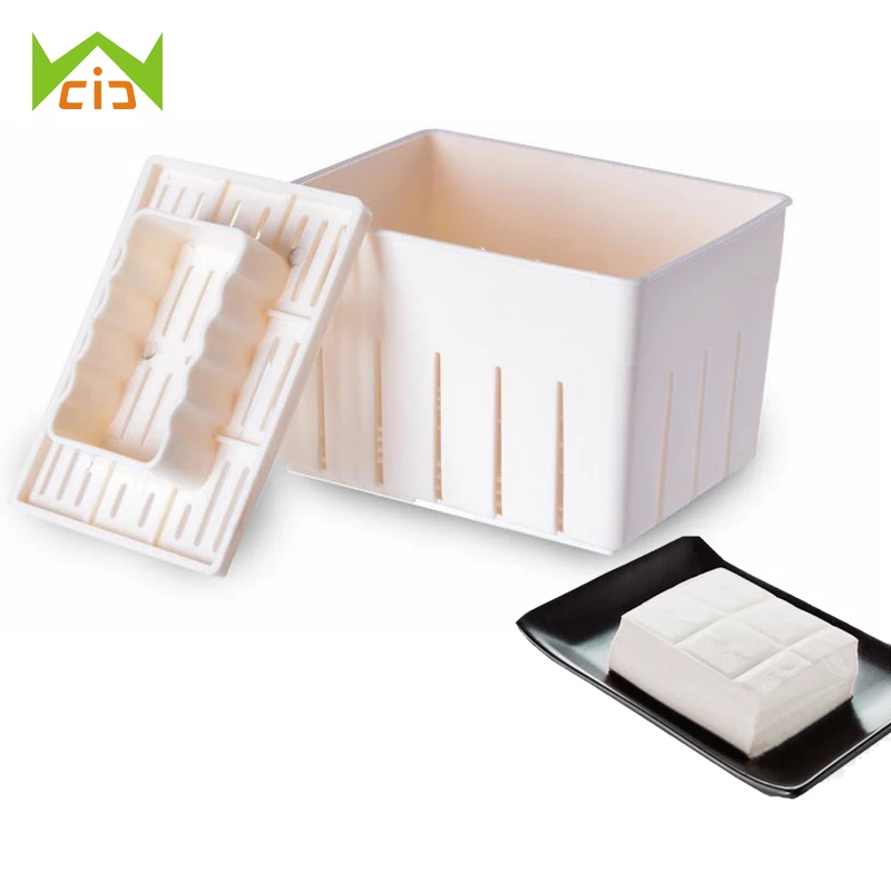 WCIC PP Tofu Press Mold Cheese Tofu Maker Pressing Mould Kit Cloth Kitchen DIY Homemade Tofu Molds Cooking Tool Set
WCIC PP Tofu Press Mold Cheese Tofu Maker Pressing Mould Kit Cloth Kitchen DIY Homemade Tofu Molds Cooking Tool Set