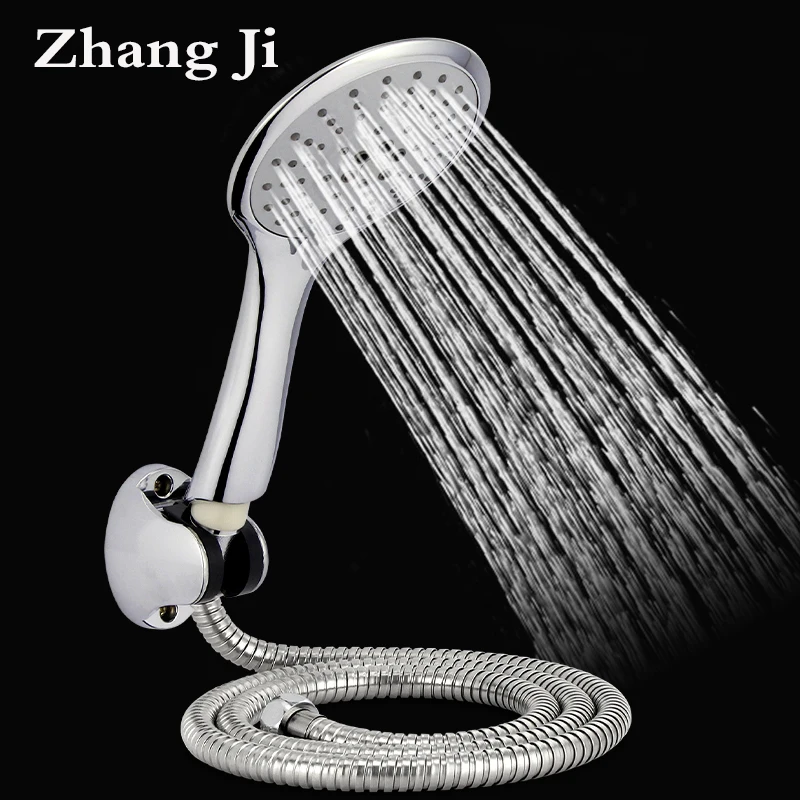 Zhangji Bathroom Ultrath Shower Head Set Wall Mounted Showerhead Holder Chrome Stainless Steel Hose And Handheld Shower Head Set
Zhangji Bathroom Ultrath Shower Head Set Wall Mounted Showerhead Holder Chrome Stainless Steel Hose And Handheld Shower Head Set