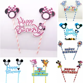 1set Happy Birthday Mickey Mouse Cartoon Cake Topper Cupcake Flag Baby Shower wedding cake design cake decorating cakes for kids
1set Happy Birthday Mickey Mouse Cartoon Cake Topper Cupcake Flag Baby Shower wedding cake design cake decorating cakes for kids