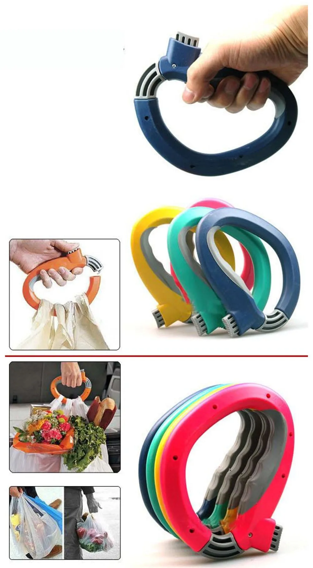 Bag-Grips-One-Trip-Grip-Shopping-Grocery-Bag-Kitchen-Tool-Gift-Baskets-Holder-Handle-Carrier-Lock-Labor-Saving-Tool-KC1120 (1)