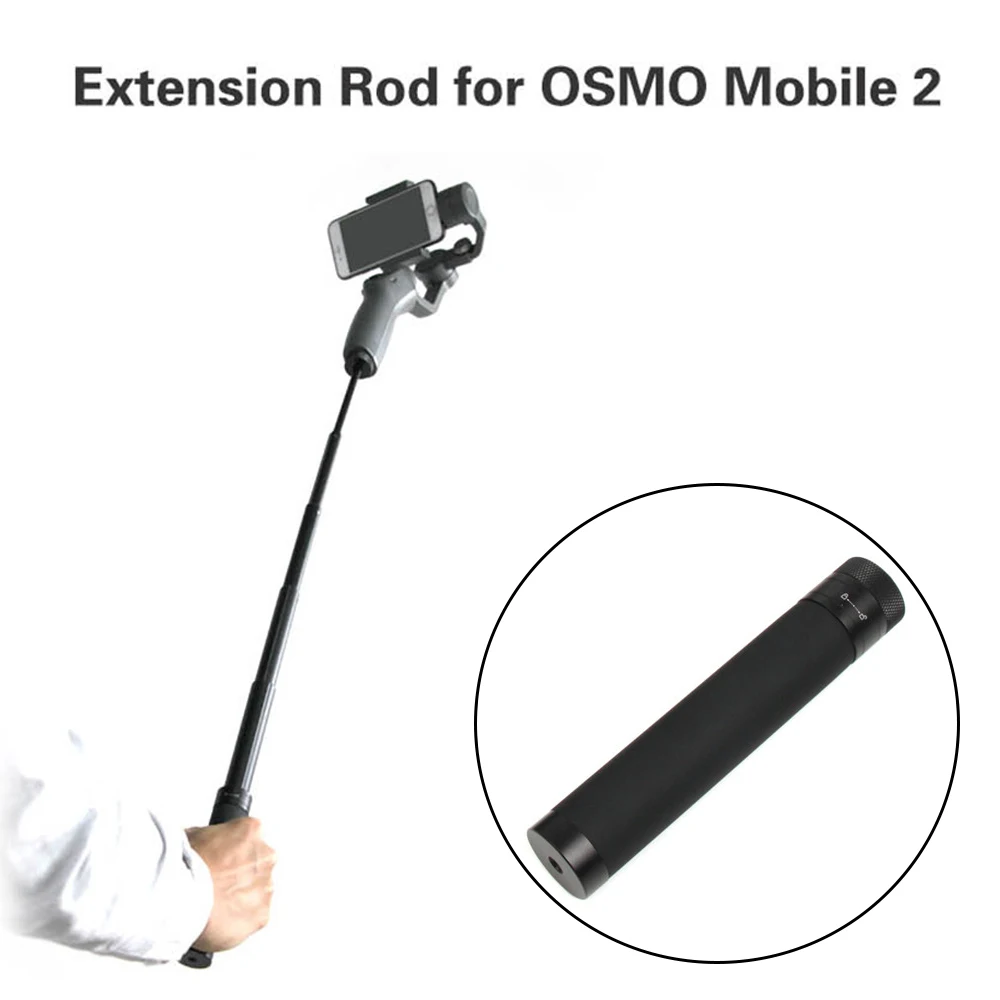 New Arrival Extension Stick Rod pole Scalable Holder for DJI OSMO Mobile 2 Handheld Smartphone Gimbal Accessories
New Arrival Extension Stick Rod pole Scalable Holder for DJI OSMO Mobile 2 Handheld Smartphone Gimbal Accessories