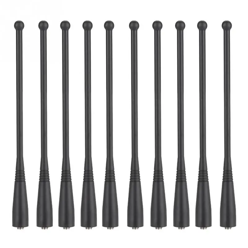 10pcs High Gain Antenna Dual Band VHF Super Soft 18CM VHF136-174MHz Antenna For Walkie Talkie XTS5000 HT1000 MT1500 Saber
10pcs High Gain Antenna Dual Band VHF Super Soft 18CM VHF136-174MHz Antenna For Walkie Talkie XTS5000 HT1000 MT1500 Saber