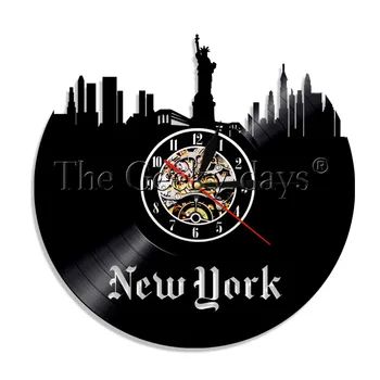 1Piece Statue of Liberty Vinyl Record Wall Clock New York Wall Clock USA Skyline Wall Clock Cityscape Decor US Traveller Gift
1Piece Statue of Liberty Vinyl Record Wall Clock New York Wall Clock USA Skyline Wall Clock Cityscape Decor US Traveller Gift