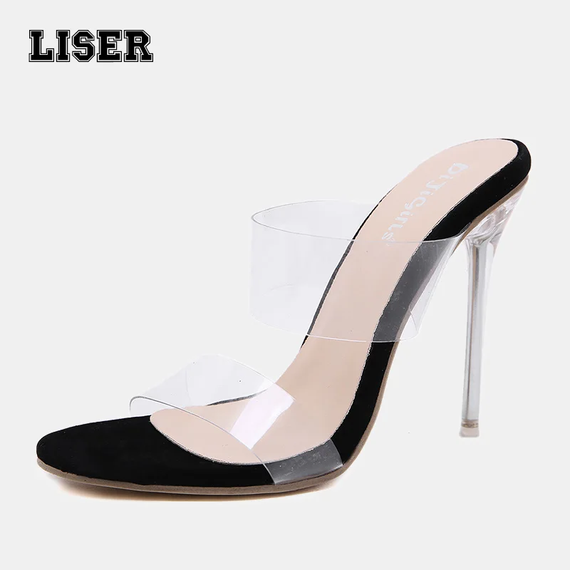 2019 new designer slides pigskin super high stilettos 11cm transparent upper slippers runway open toe mules summer shoes woman
2019 new designer slides pigskin super high stilettos 11cm transparent upper slippers runway open toe mules summer shoes woman