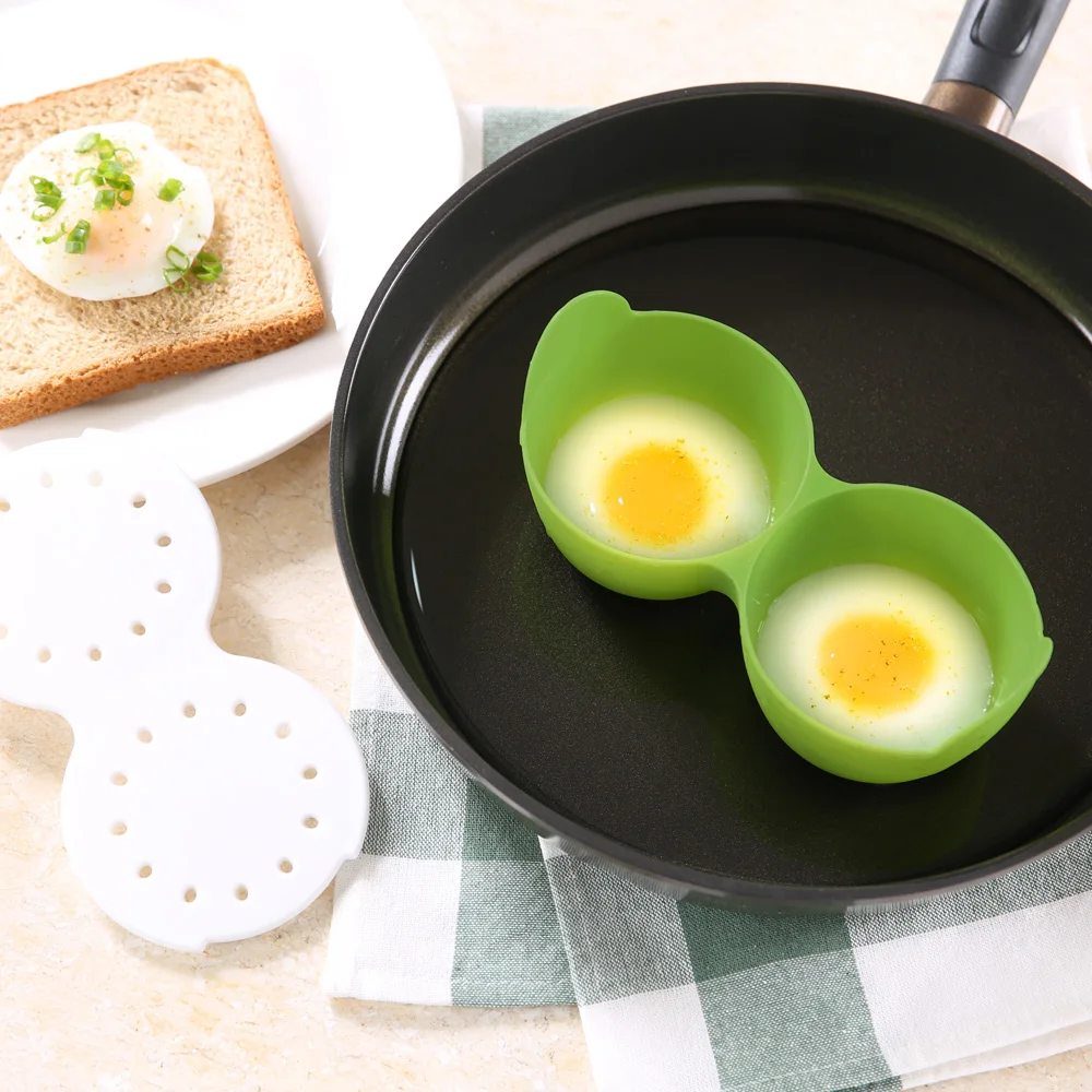 COZZINE Egg Poacher Oven Safe Cooker Silicone Egg Poacher Dual-Use Cook Poach Pods Kitchen Cookware Poached Lid Cooker
COZZINE Egg Poacher Oven Safe Cooker Silicone Egg Poacher Dual-Use Cook Poach Pods Kitchen Cookware Poached Lid Cooker